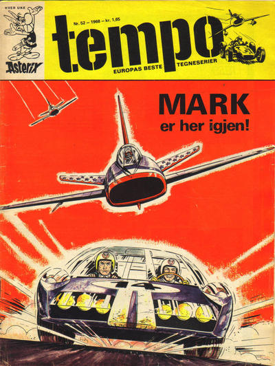 Cover for Tempo (Hjemmet / Egmont, 1966 series) #52/1968