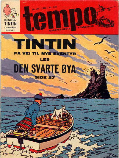 Cover for Tempo (Hjemmet / Egmont, 1966 series) #49/1967