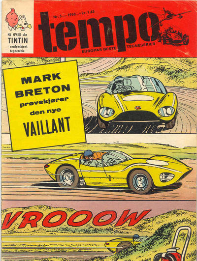 Cover for Tempo (Hjemmet / Egmont, 1966 series) #5/1968