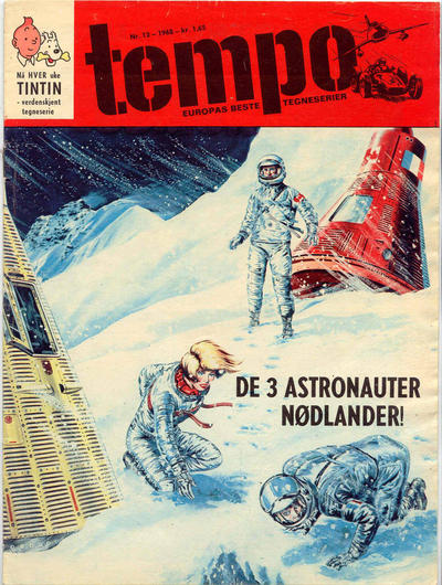 Cover for Tempo (Hjemmet / Egmont, 1966 series) #13/1968