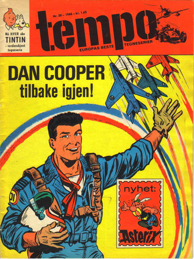 Cover for Tempo (Hjemmet / Egmont, 1966 series) #20/1968