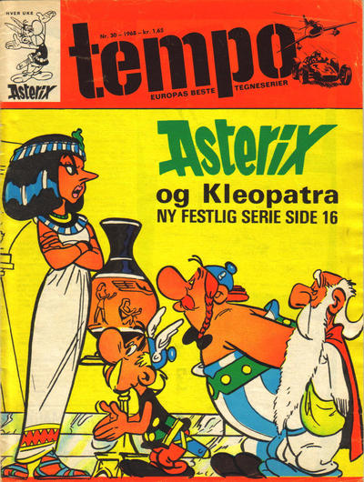 Cover for Tempo (Hjemmet / Egmont, 1966 series) #30/1968