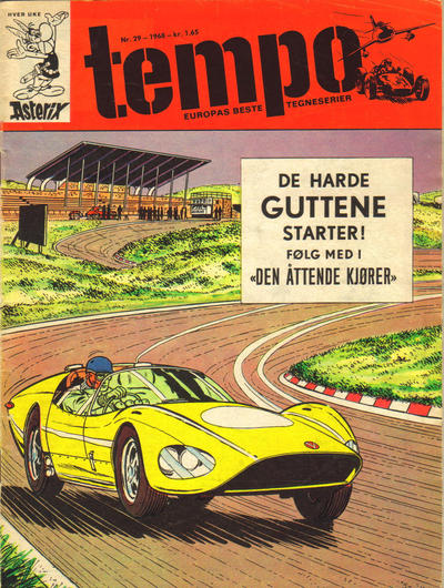 Cover for Tempo (Hjemmet / Egmont, 1966 series) #29/1968