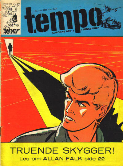 Cover for Tempo (Hjemmet / Egmont, 1966 series) #35/1968