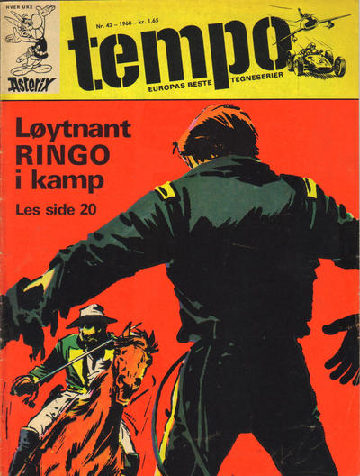 Cover for Tempo (Hjemmet / Egmont, 1966 series) #42/1968