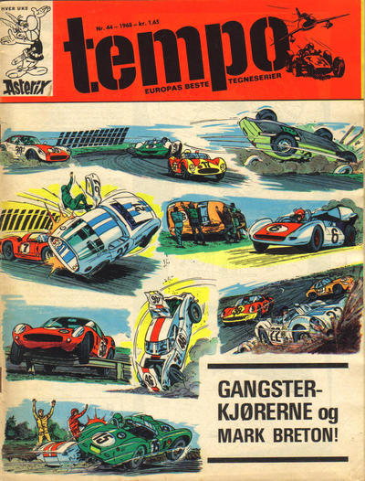 Cover for Tempo (Hjemmet / Egmont, 1966 series) #44/1968