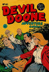 Cover for Devil Doone Adventure Comic (K. G. Murray, 1962 ? series) #41