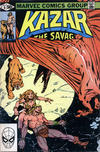 Cover Thumbnail for Ka-Zar the Savage (1981 series) #6 [Direct]