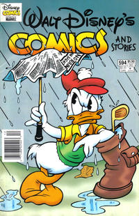 Cover Thumbnail for Walt Disney's Comics and Stories (Gladstone, 1993 series) #594 [Newsstand]