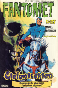 Cover for Fantomet (Semic, 1976 series) #25/1987