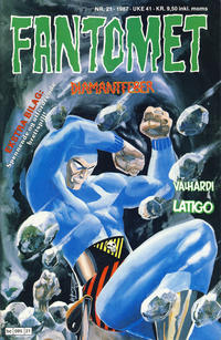 Cover for Fantomet (Semic, 1976 series) #21/1987