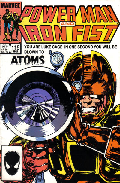 Cover for Power Man and Iron Fist (Marvel, 1981 series) #115 [Direct]