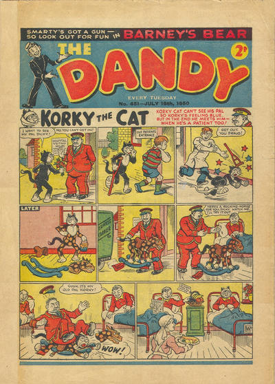 Cover for The Dandy (D.C. Thomson, 1950 series) #451