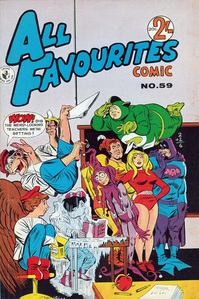 Cover for All Favourites Comic (K. G. Murray, 1960 series) #59