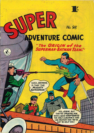 Cover for Super Adventure Comic (K. G. Murray, 1950 series) #98