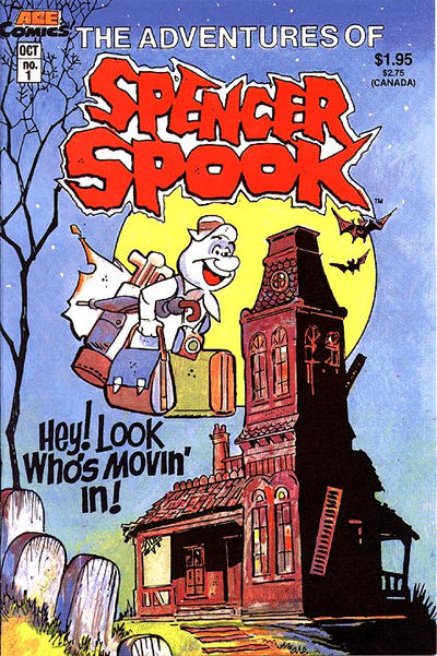 Cover for The Adventures of Spencer Spook (A.C.E. Comics, 1986 series) #1