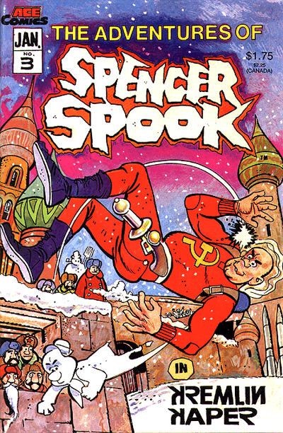 Cover for The Adventures of Spencer Spook (A.C.E. Comics, 1986 series) #3