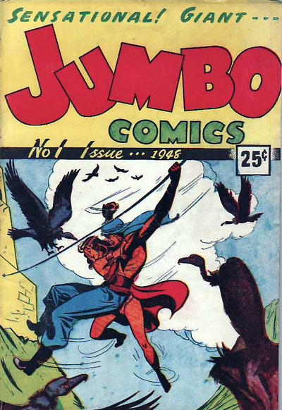 Cover for Jumbo Comics (B. & G. Publishing Company, 1948 series) #1