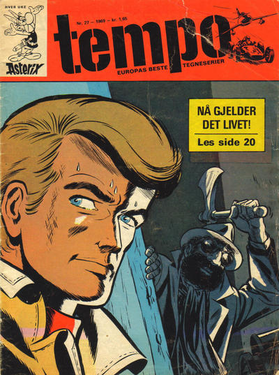 Cover for Tempo (Hjemmet / Egmont, 1966 series) #27/1969