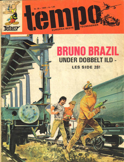 Cover for Tempo (Hjemmet / Egmont, 1966 series) #35/1969