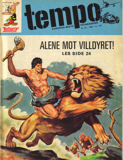 Cover for Tempo (Hjemmet / Egmont, 1966 series) #40/1969