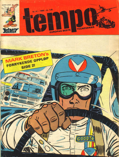 Cover for Tempo (Hjemmet / Egmont, 1966 series) #41/1969