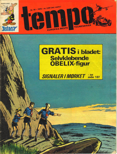 Cover for Tempo (Hjemmet / Egmont, 1966 series) #40/1970