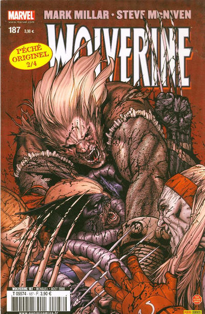Cover for Wolverine (Panini France, 1997 series) #187