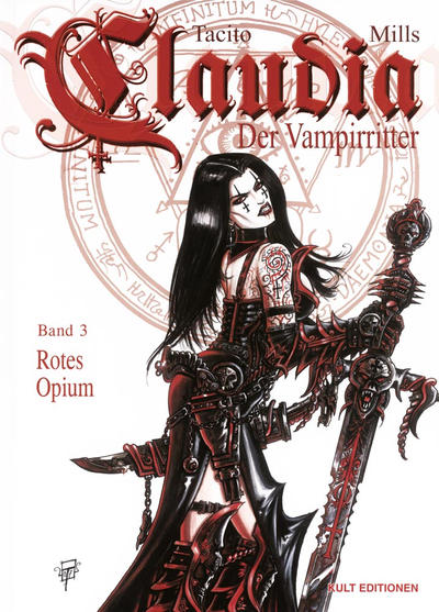 Cover for Claudia (Kult Editionen, 2006 series) #3 - Rotes Opium