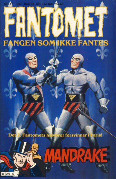 Cover for Fantomet (Semic, 1976 series) #17/1987