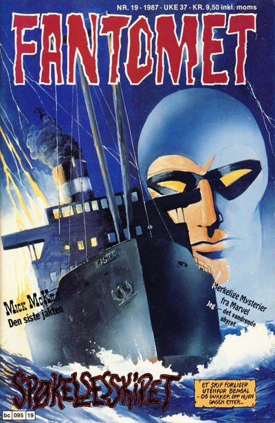 Cover for Fantomet (Semic, 1976 series) #19/1987