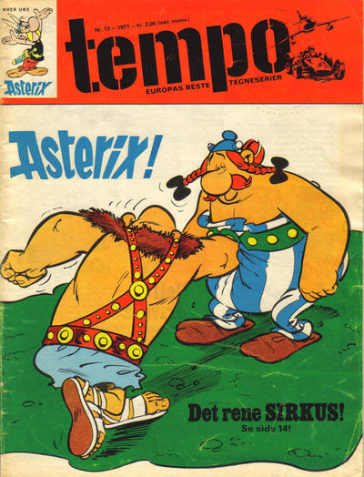 Cover for Tempo (Hjemmet / Egmont, 1966 series) #12/1971