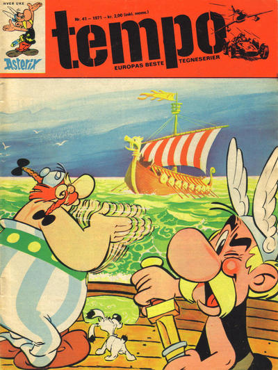 Cover for Tempo (Hjemmet / Egmont, 1966 series) #41/1971