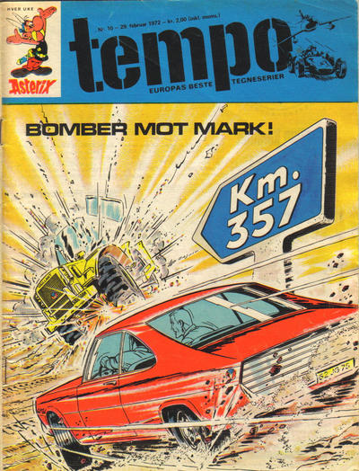 Cover for Tempo (Hjemmet / Egmont, 1966 series) #10/1972