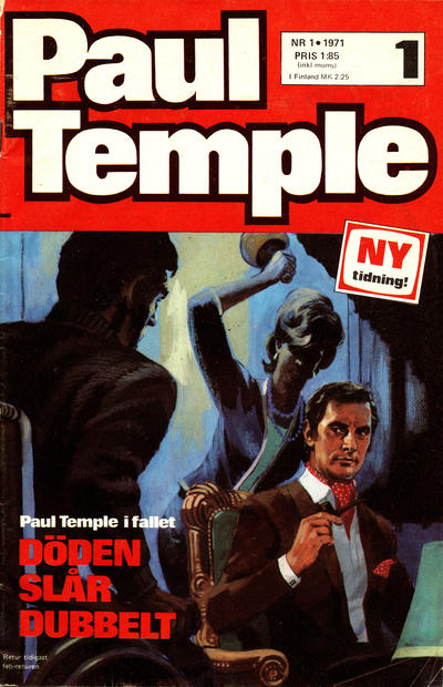 Cover for Paul Temple (Semic, 1970 series) #1/1971