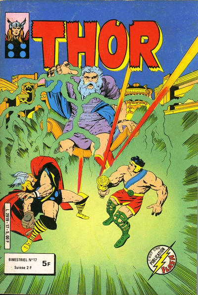 Cover for Thor (Arédit-Artima, 1977 series) #17