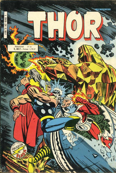 Cover for Thor (Arédit-Artima, 1977 series) #24
