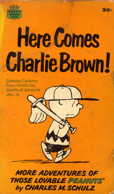 Cover for Here Comes Charlie Brown! (Crest Books, 1964 series) #S722