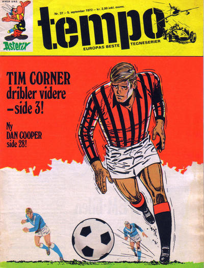 Cover for Tempo (Hjemmet / Egmont, 1966 series) #37/1972