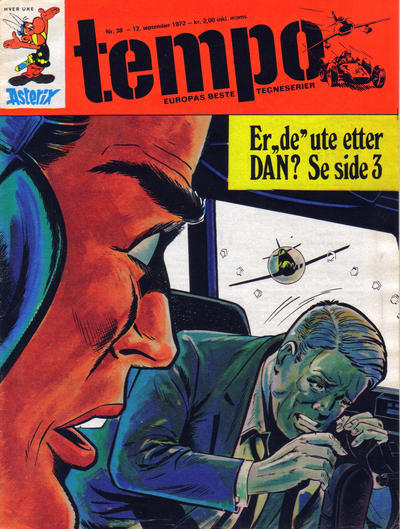 Cover for Tempo (Hjemmet / Egmont, 1966 series) #38/1972