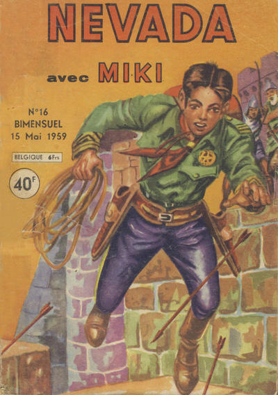Cover for Nevada (Editions Lug, 1958 series) #16