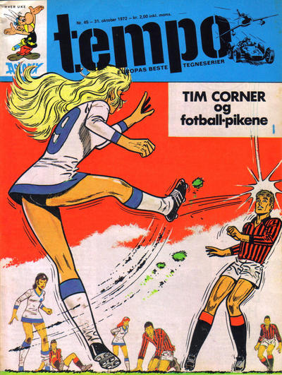 Cover for Tempo (Hjemmet / Egmont, 1966 series) #45/1972