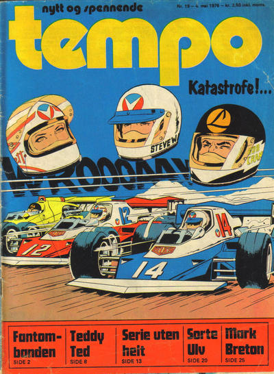 Cover for Tempo (Hjemmet / Egmont, 1966 series) #19/1976