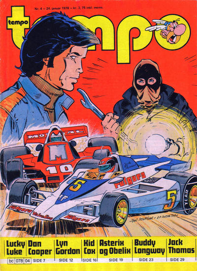 Cover for Tempo (Hjemmet / Egmont, 1966 series) #4/1978