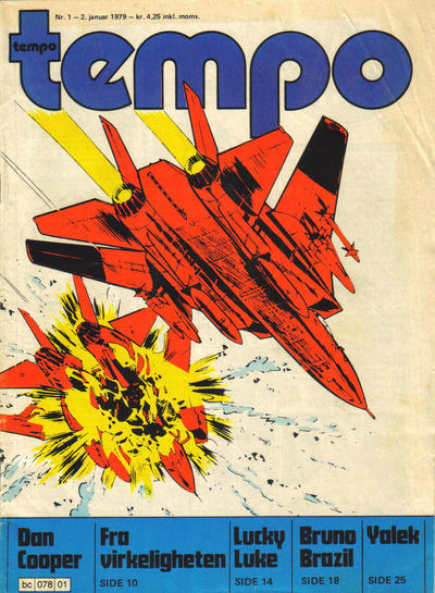 Cover for Tempo (Hjemmet / Egmont, 1966 series) #1/1979