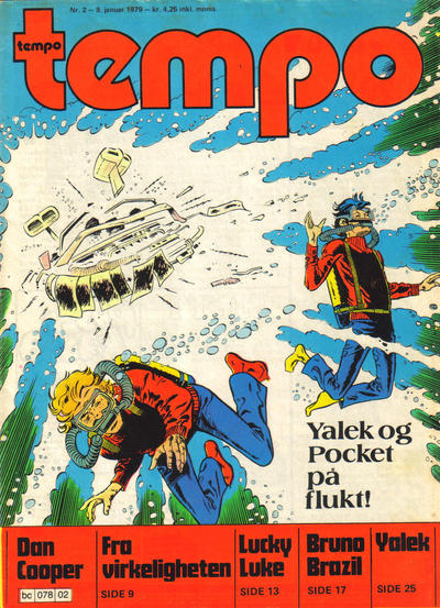 Cover for Tempo (Hjemmet / Egmont, 1966 series) #2/1979