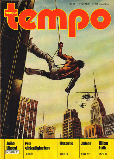 Cover for Tempo (Hjemmet / Egmont, 1966 series) #11/1979