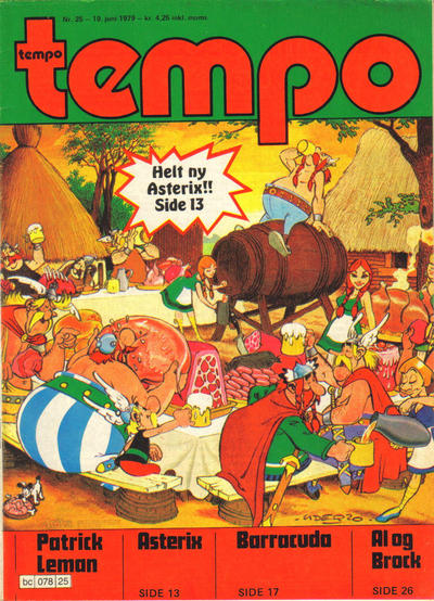 Cover for Tempo (Hjemmet / Egmont, 1966 series) #25/1979