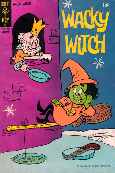 Cover for Wacky Witch (Western, 1971 series) #5