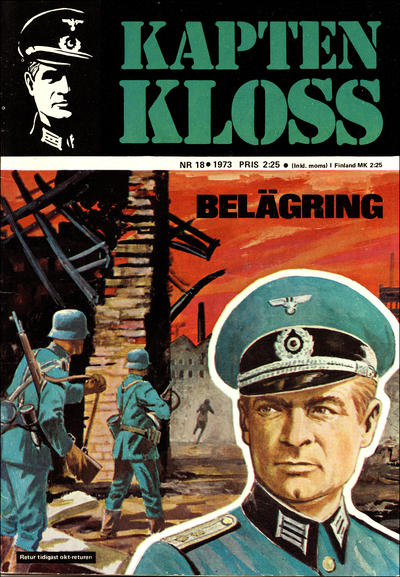 Cover for Kapten Kloss (Semic, 1971 series) #18 - Belägring